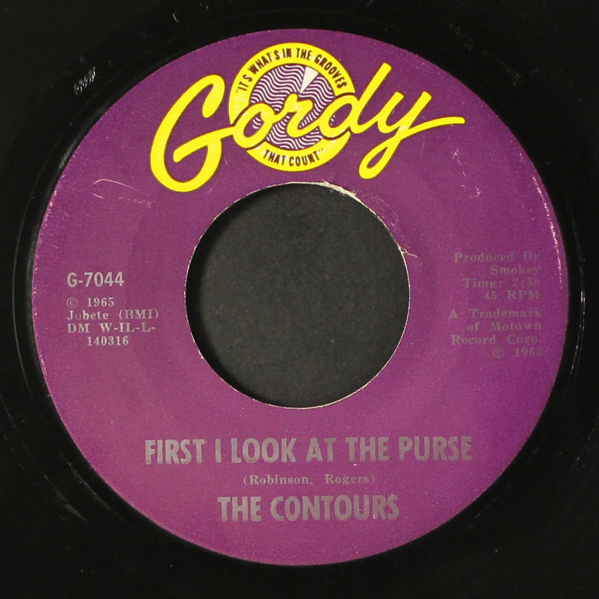 first i look at the purse / searching for a girl by CONTOURS