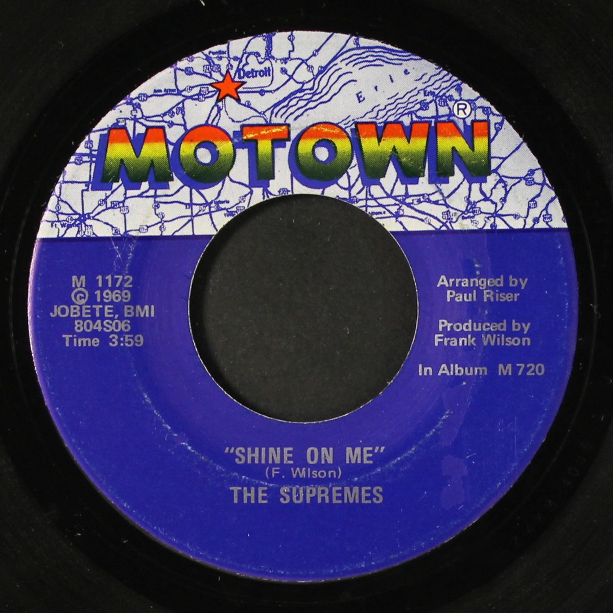 stoned love / shine on me by SUPREMES