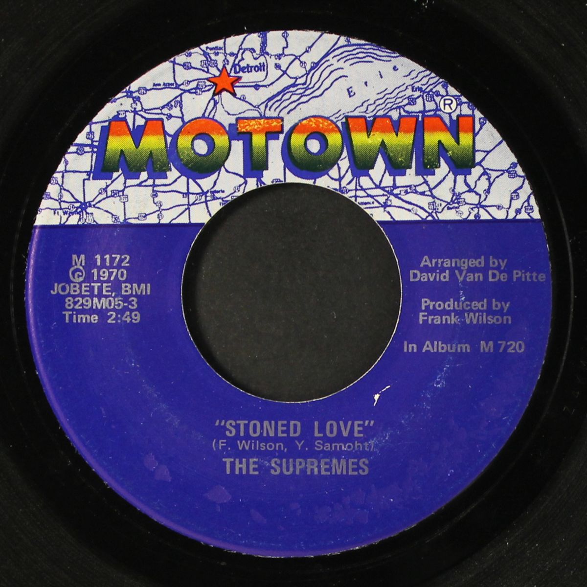 stoned love / shine on me by SUPREMES