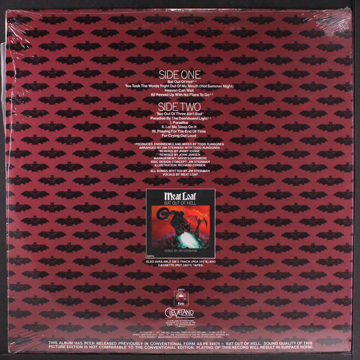 bat out of hell by MEAT LOAF