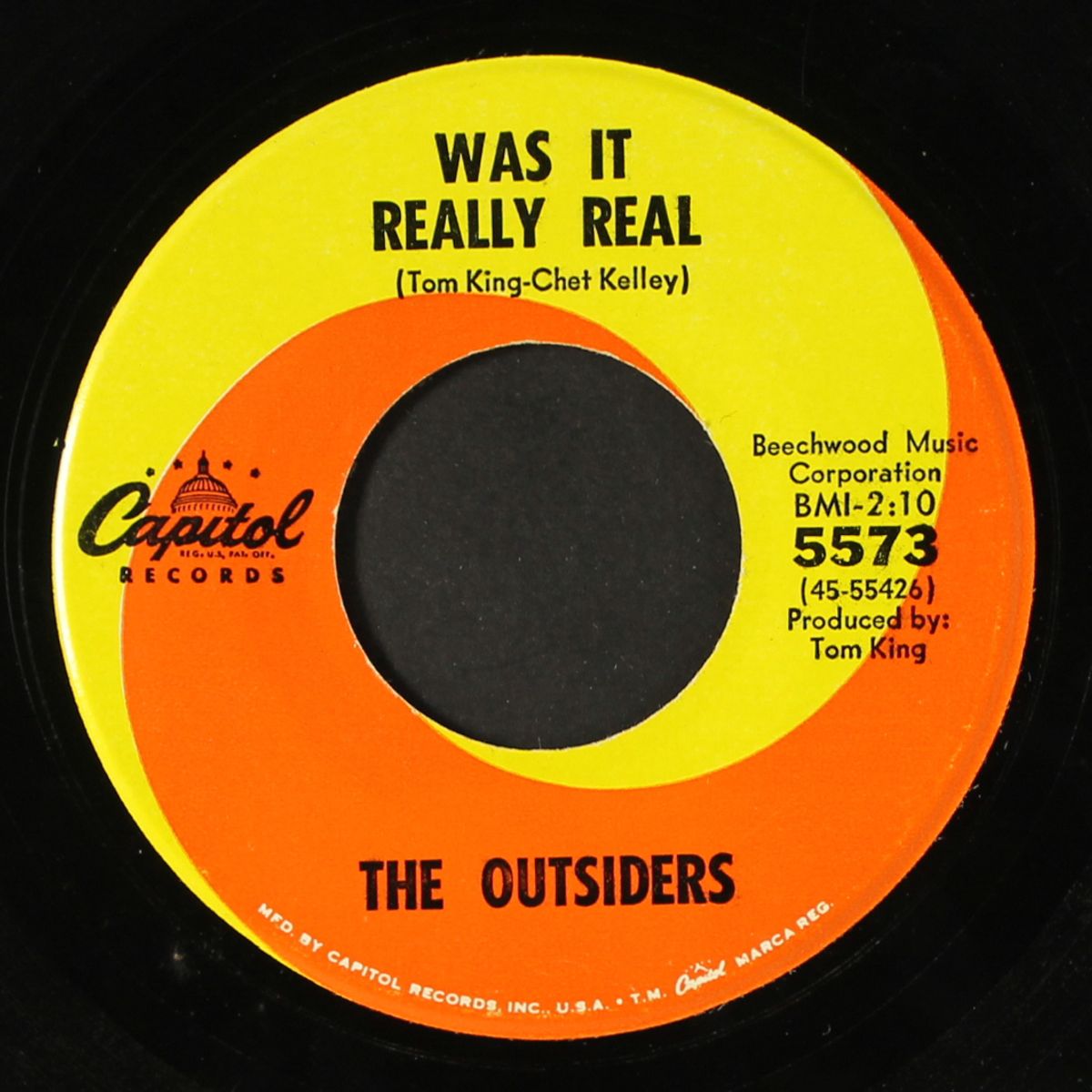 time won't let me / was it really real by OUTSIDERS