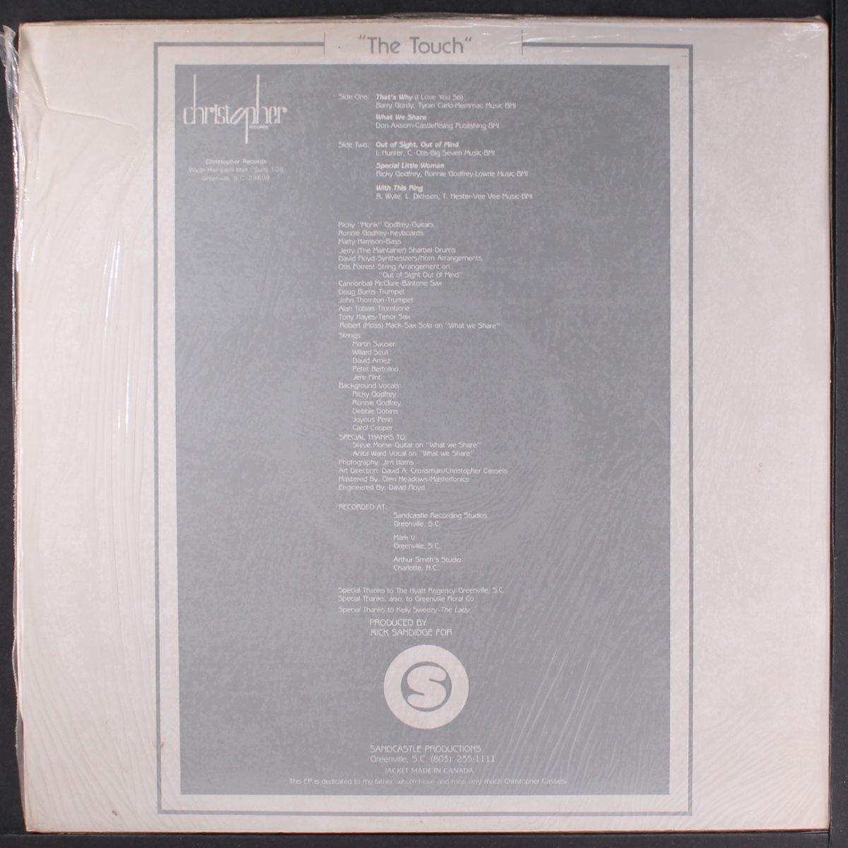 the touch by SONNY TURNER