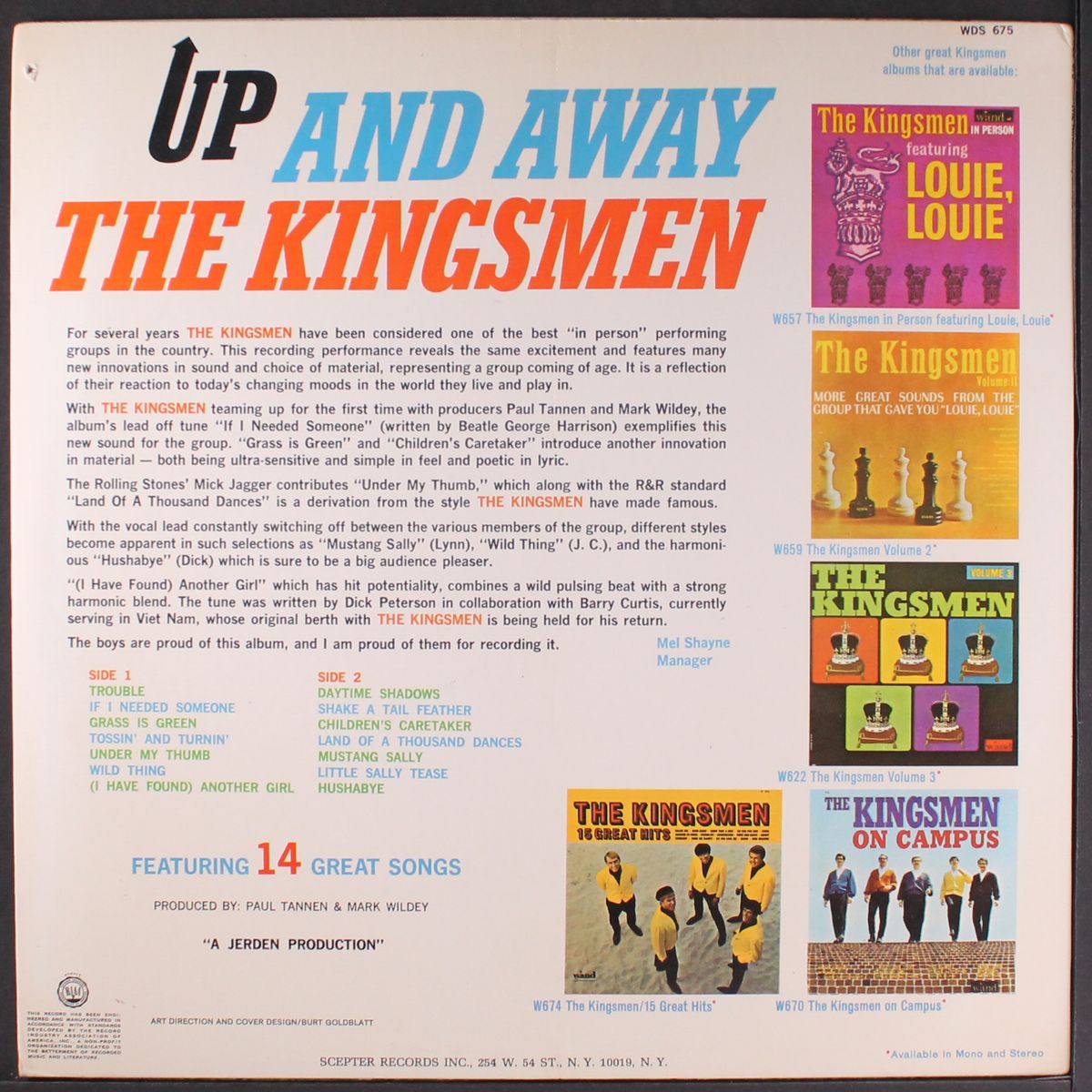 up and away by KINGSMEN
