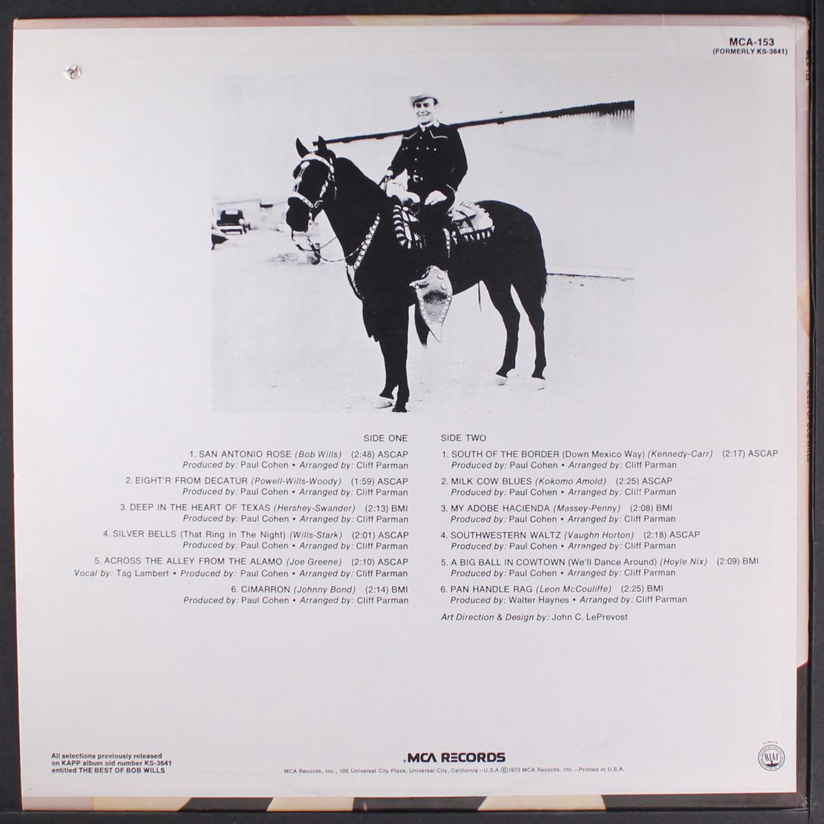 best of by BOB WILLS