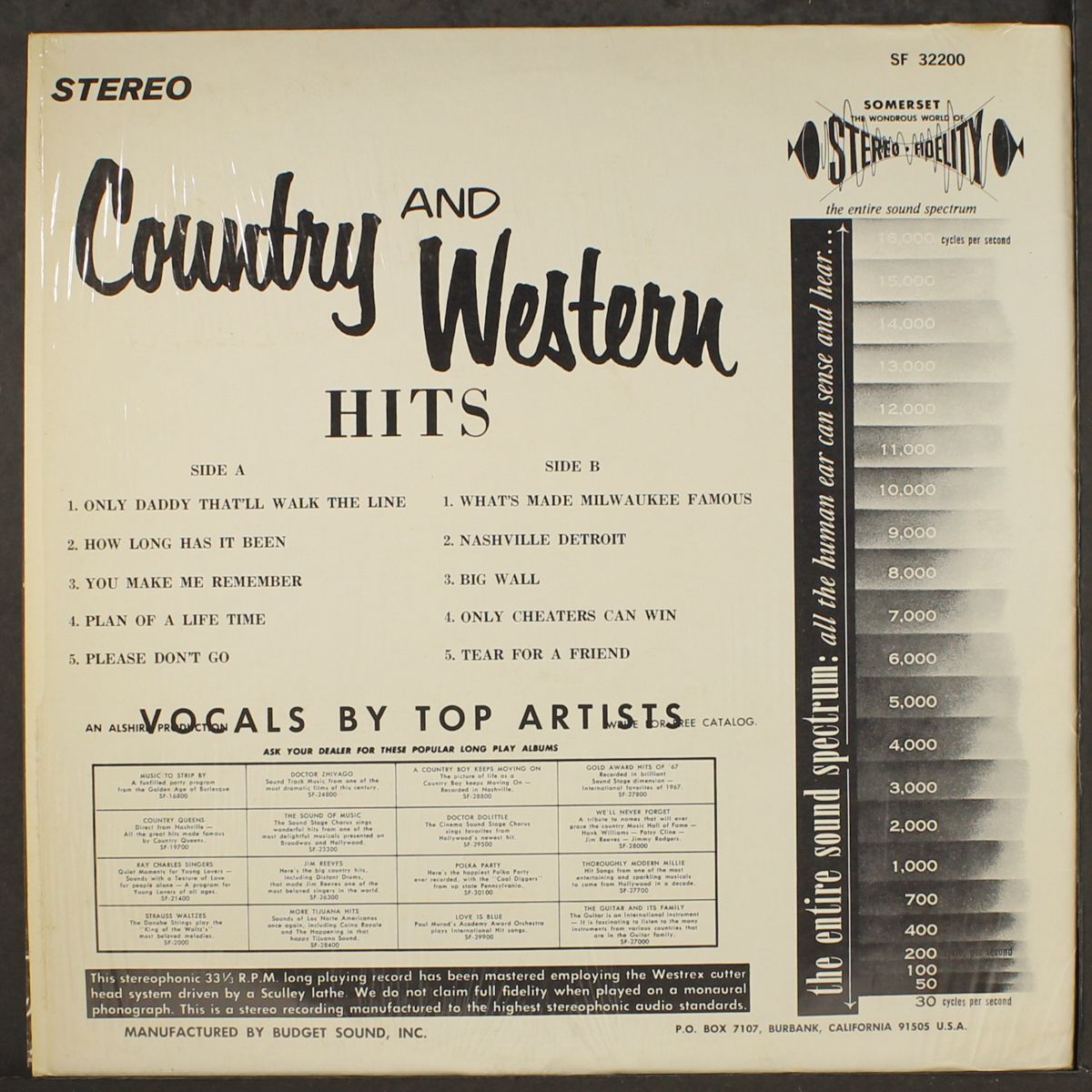 country and western hits by VARIOUS