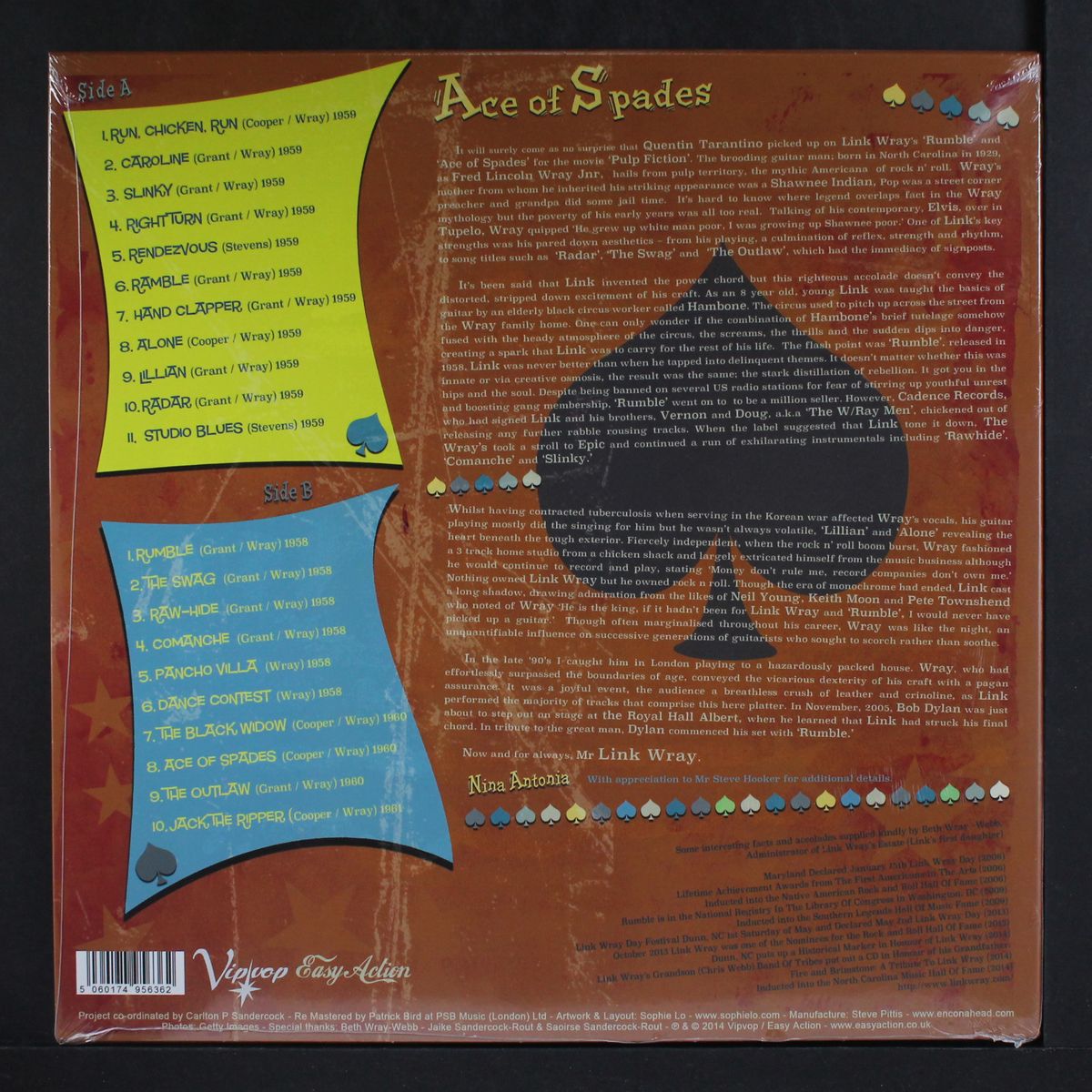 ace of spades by LINK WRAY