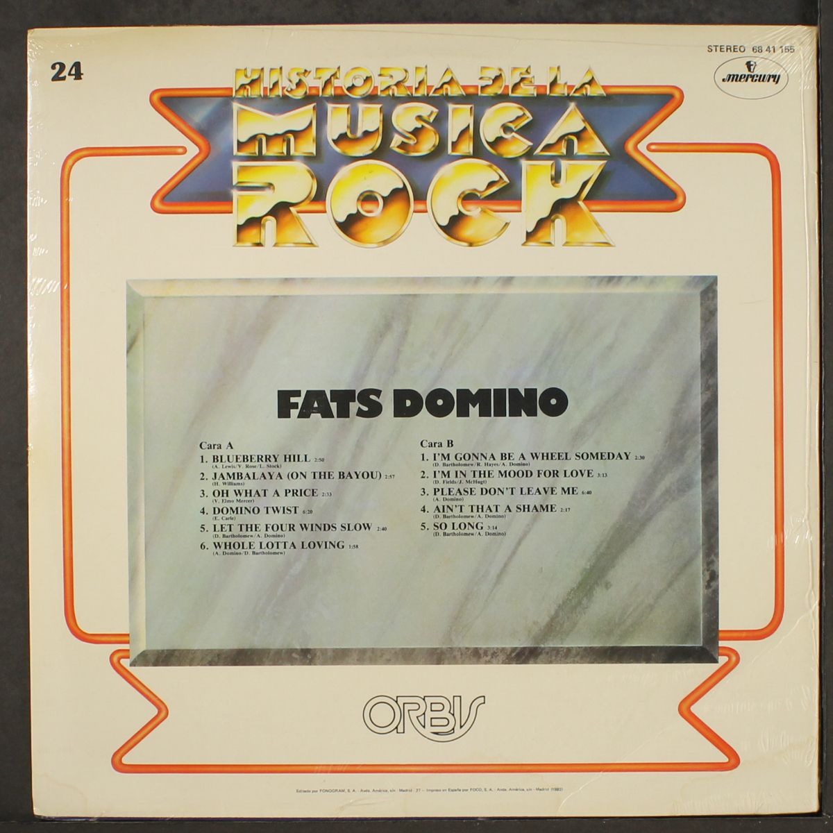 historia de la musica rock by FATS DOMINO