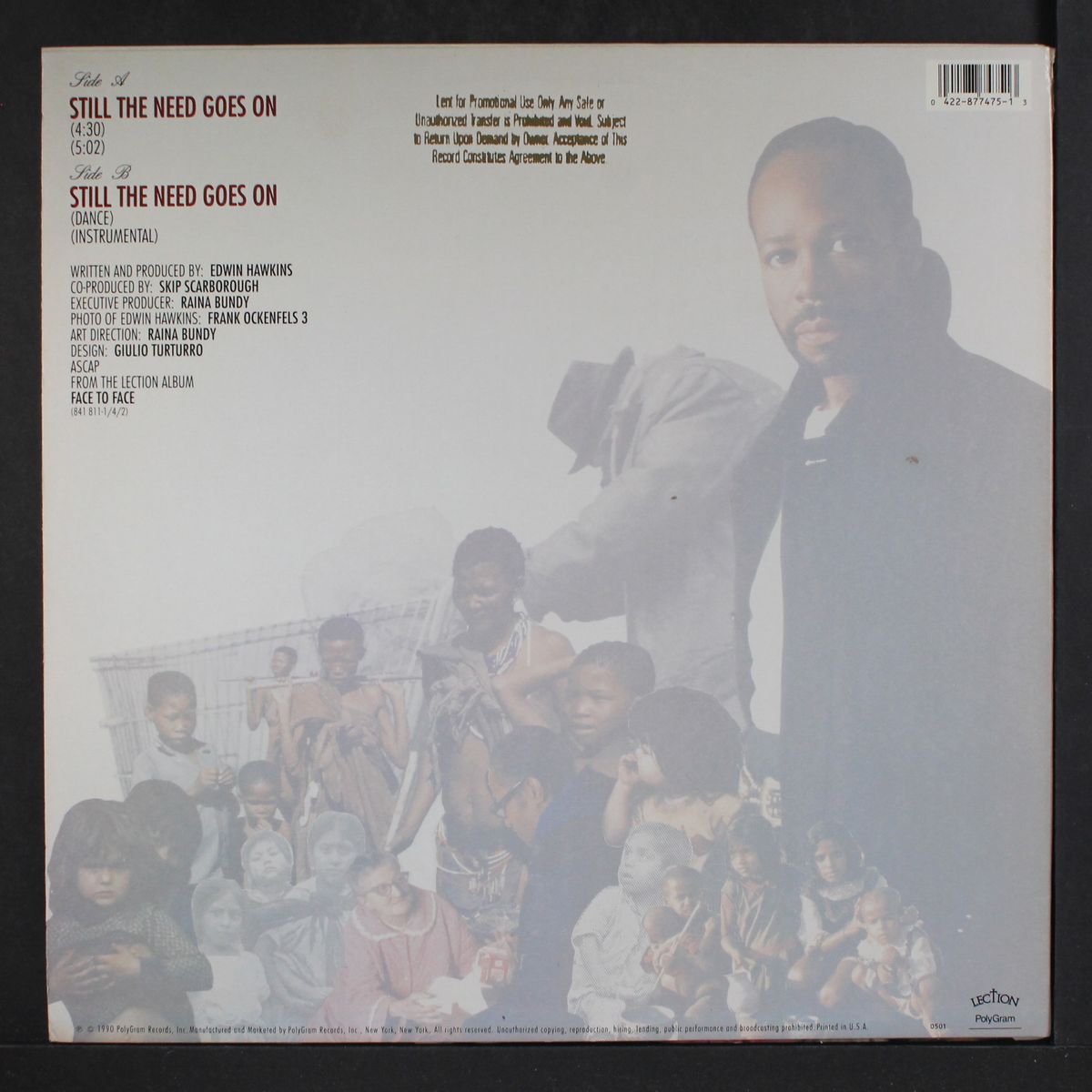 still the need goes on by EDWIN HAWKINS