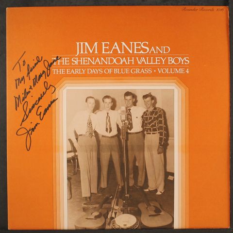 JIM EANES & SHENANDOAH VALLEY BOYS
