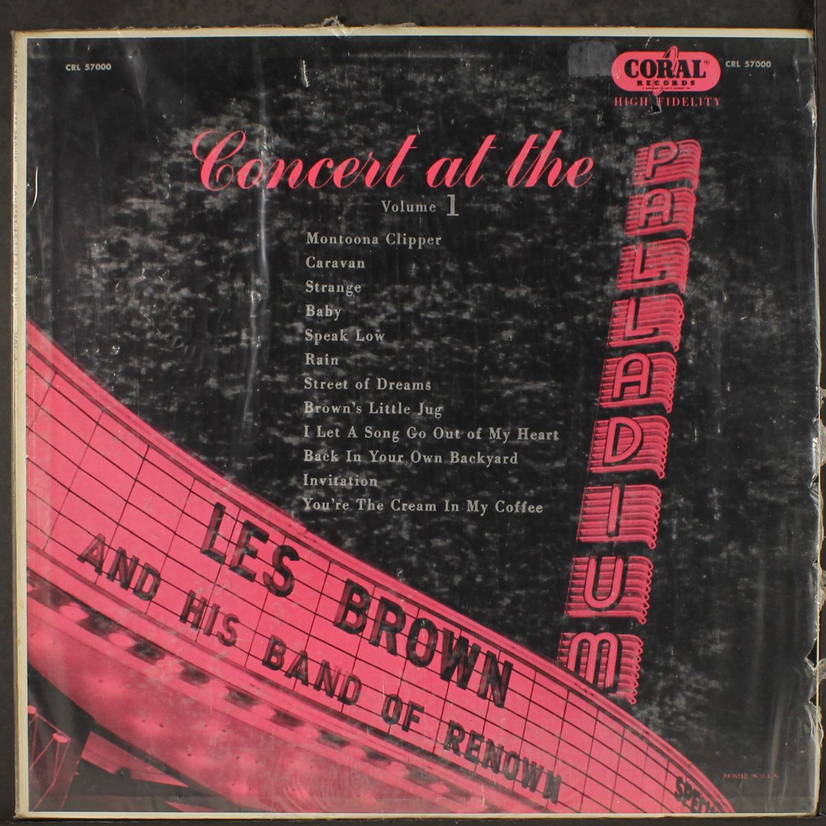 concert at the palladium, vol. 1 by LES BROWN