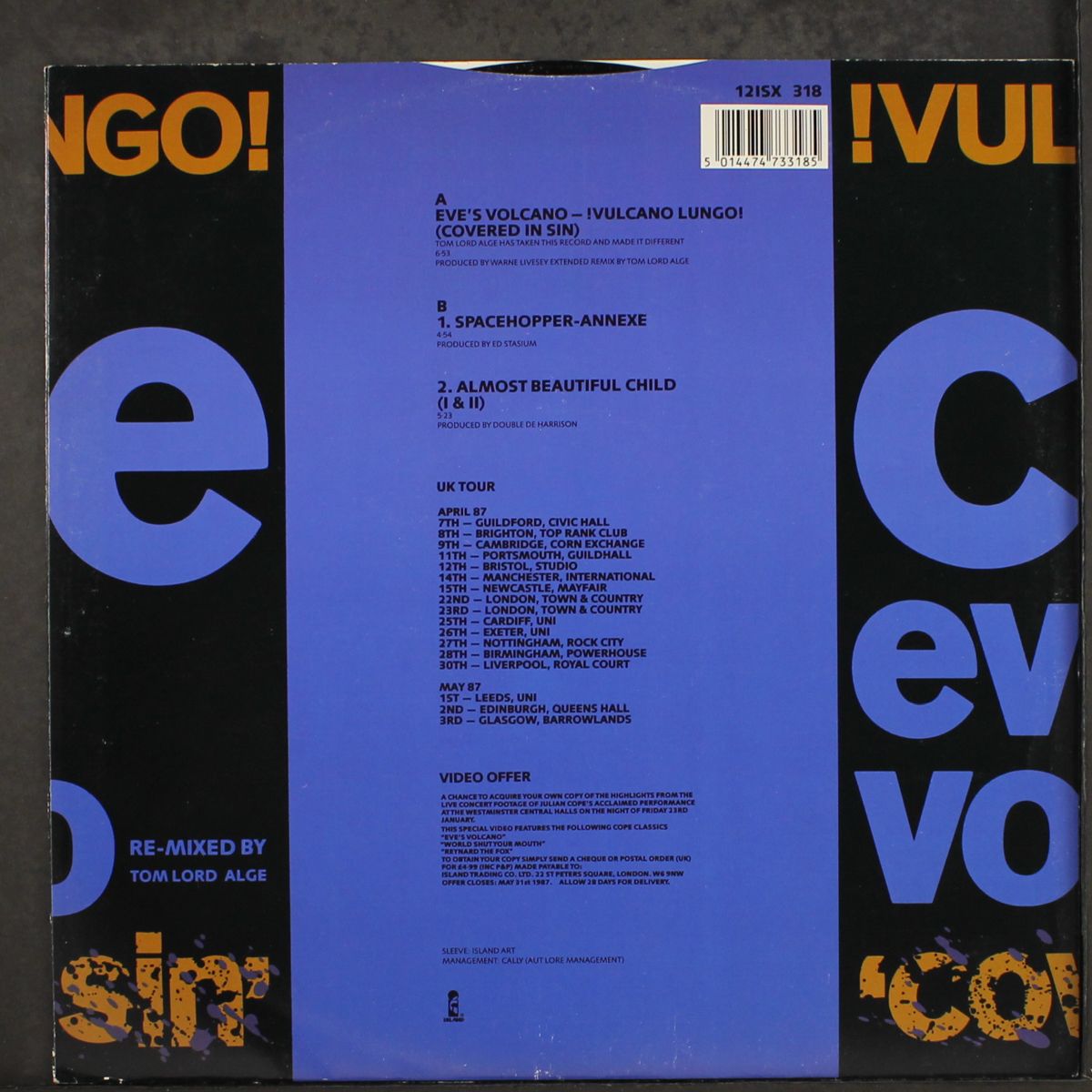eve's volcano +2 by JULIAN COPE