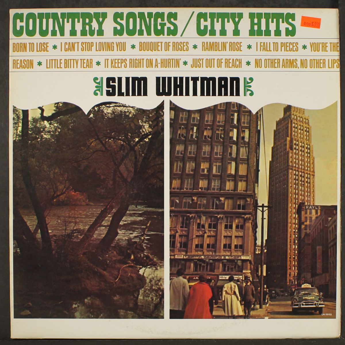 country songs/city hits by SLIM WHITMAN