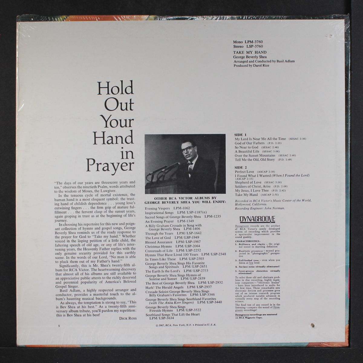take my hand by GEORGE BEVERLY SHEA