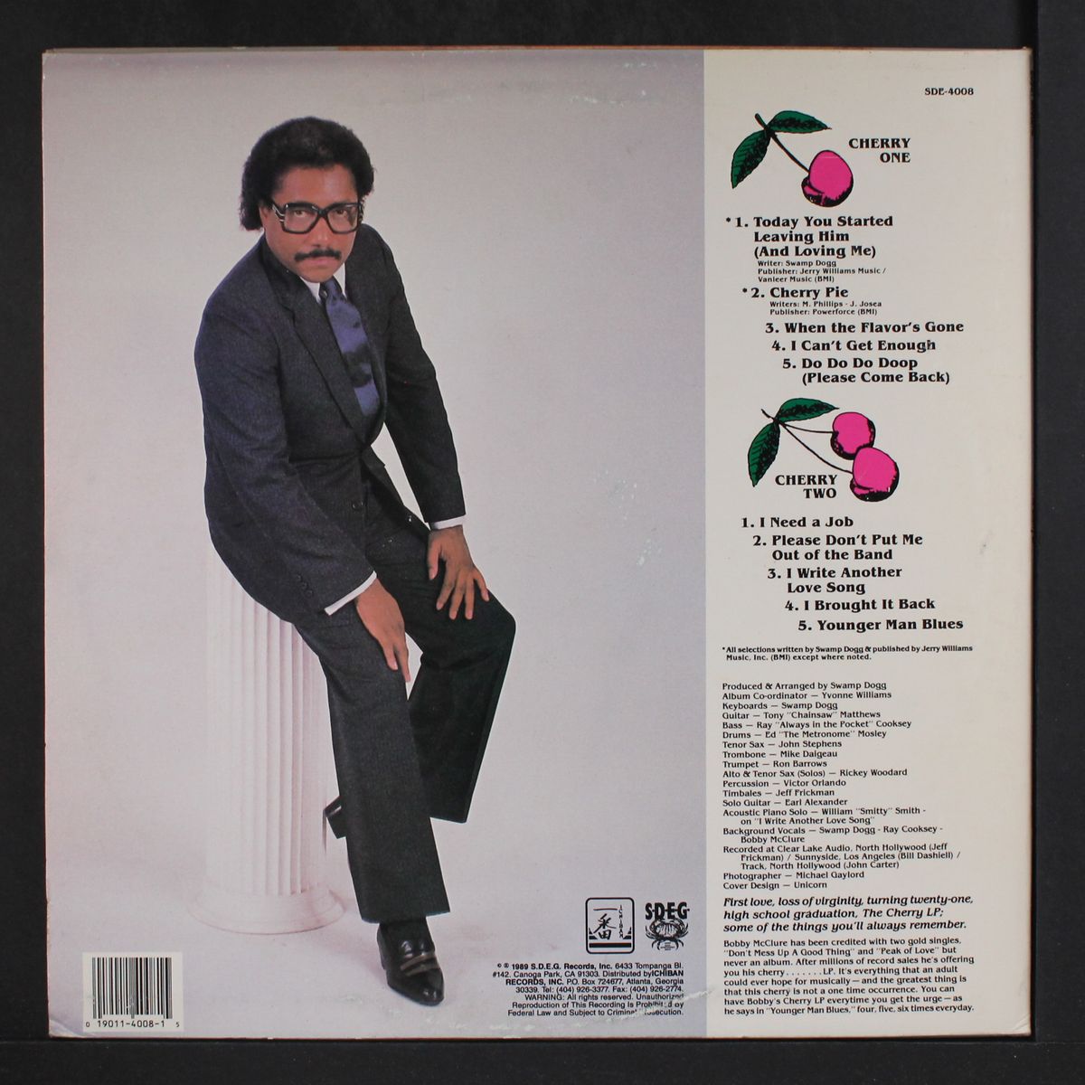 the cherry lp by BOBBY MCCLURE