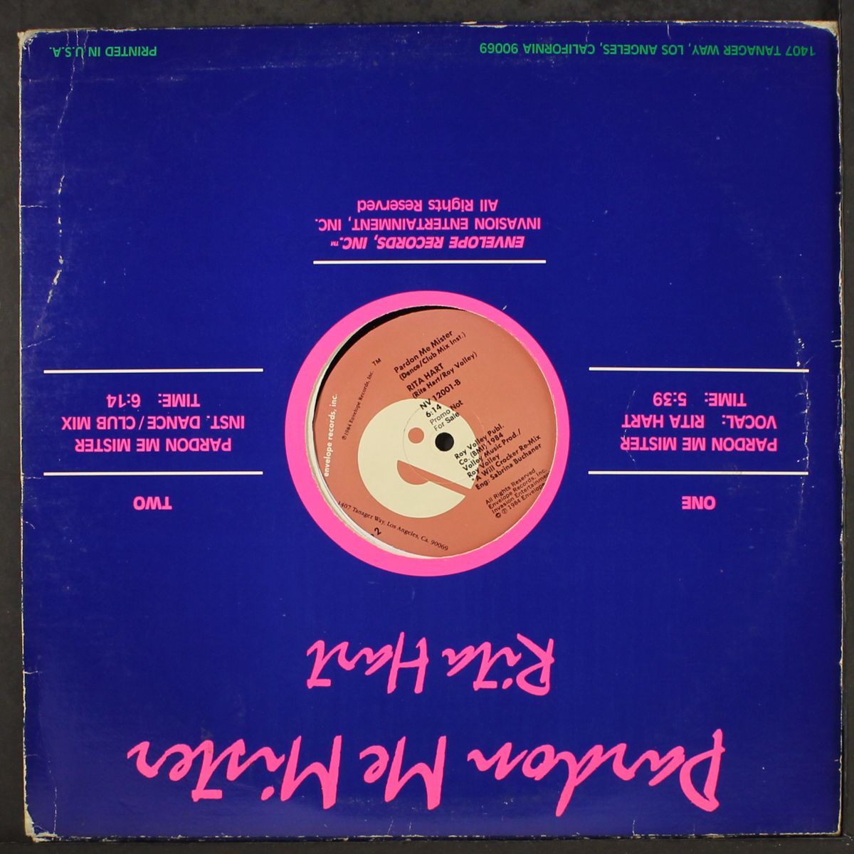 pardon me mister by RITA HART