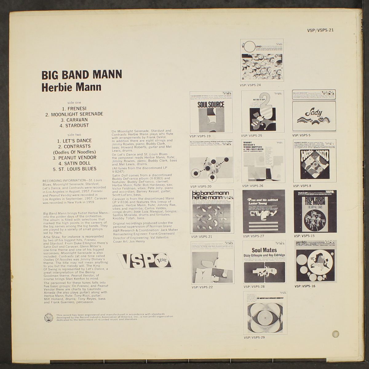 big band mann by HERBIE MANN