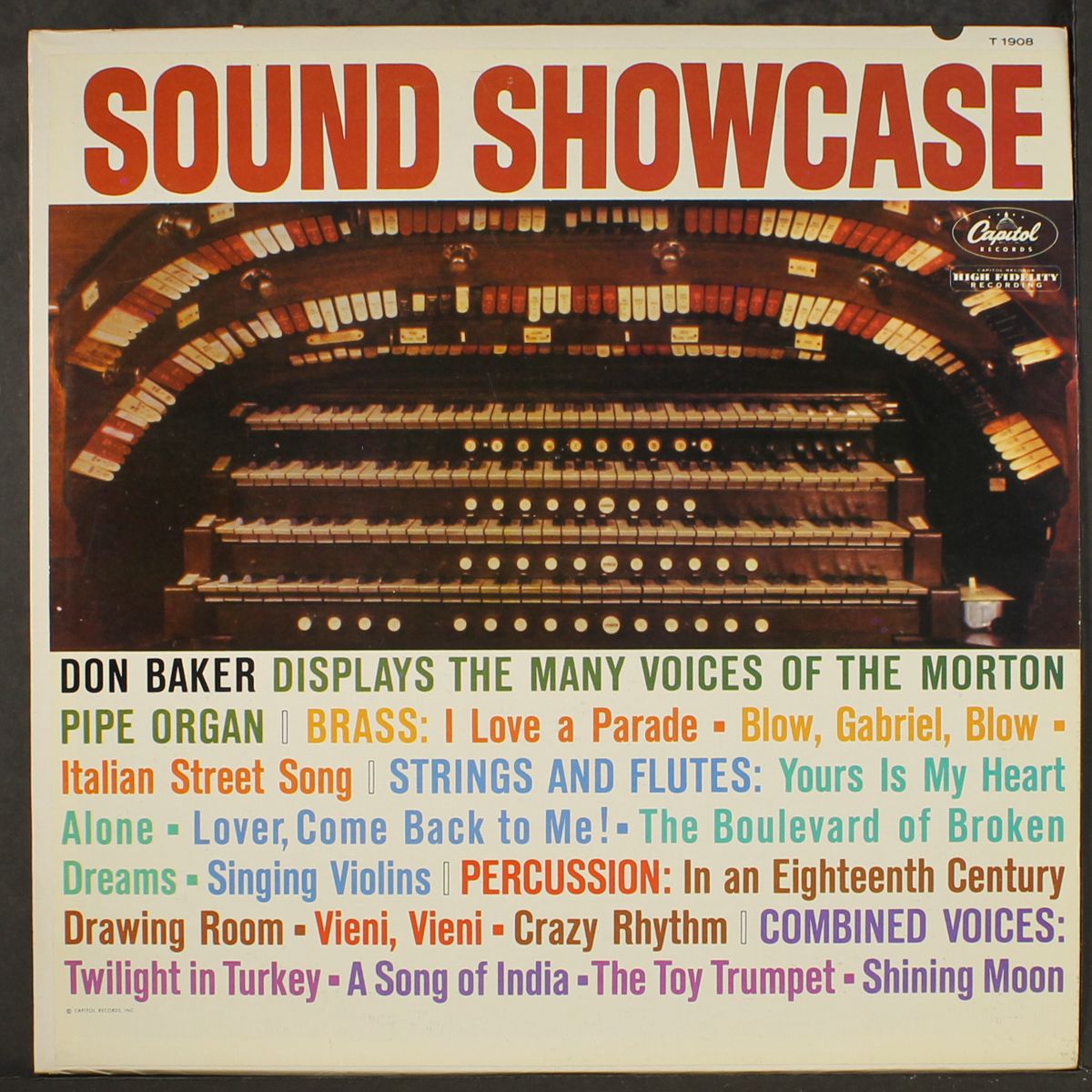 sound showcase by DON BAKER
