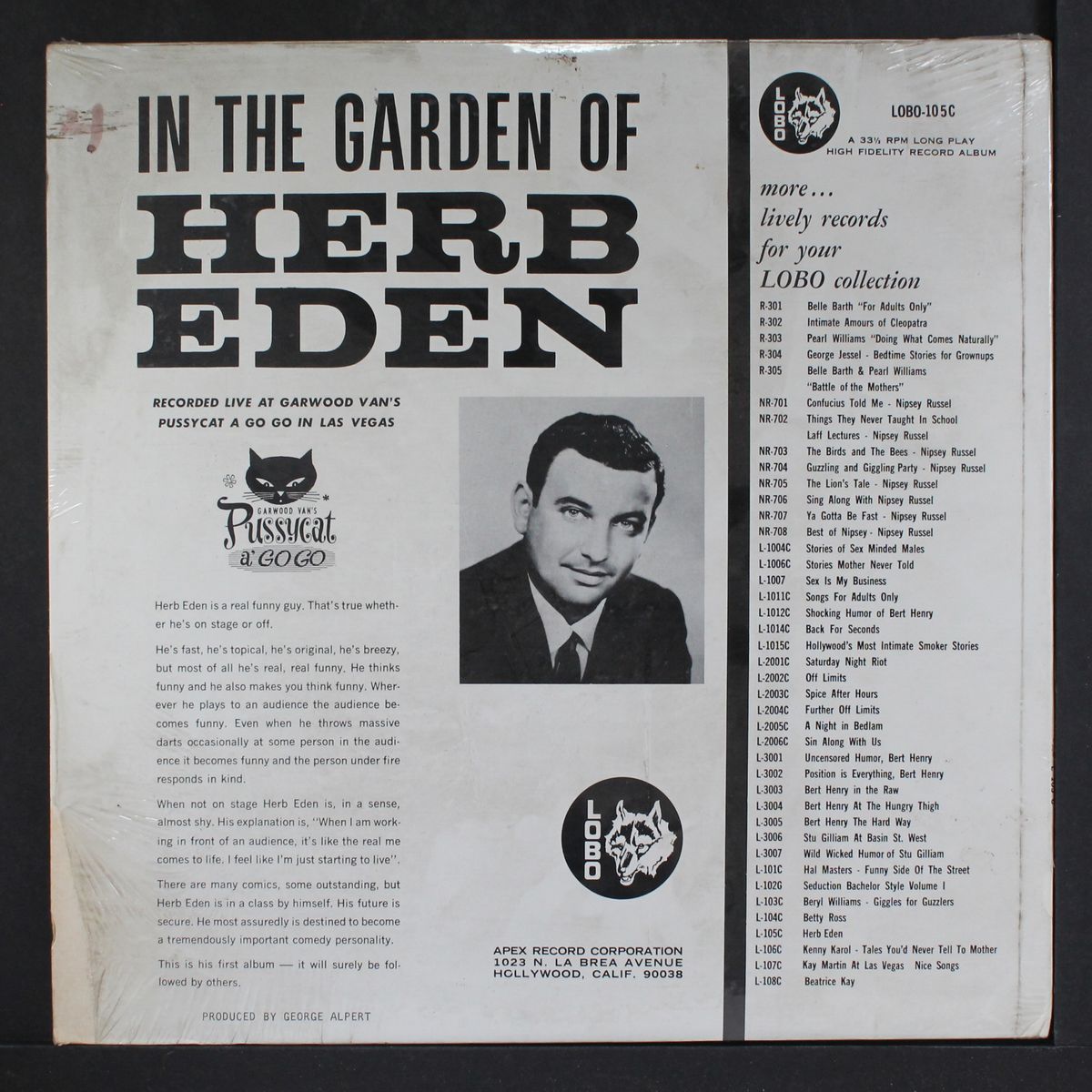 in the garden of eden by HERB EDEN
