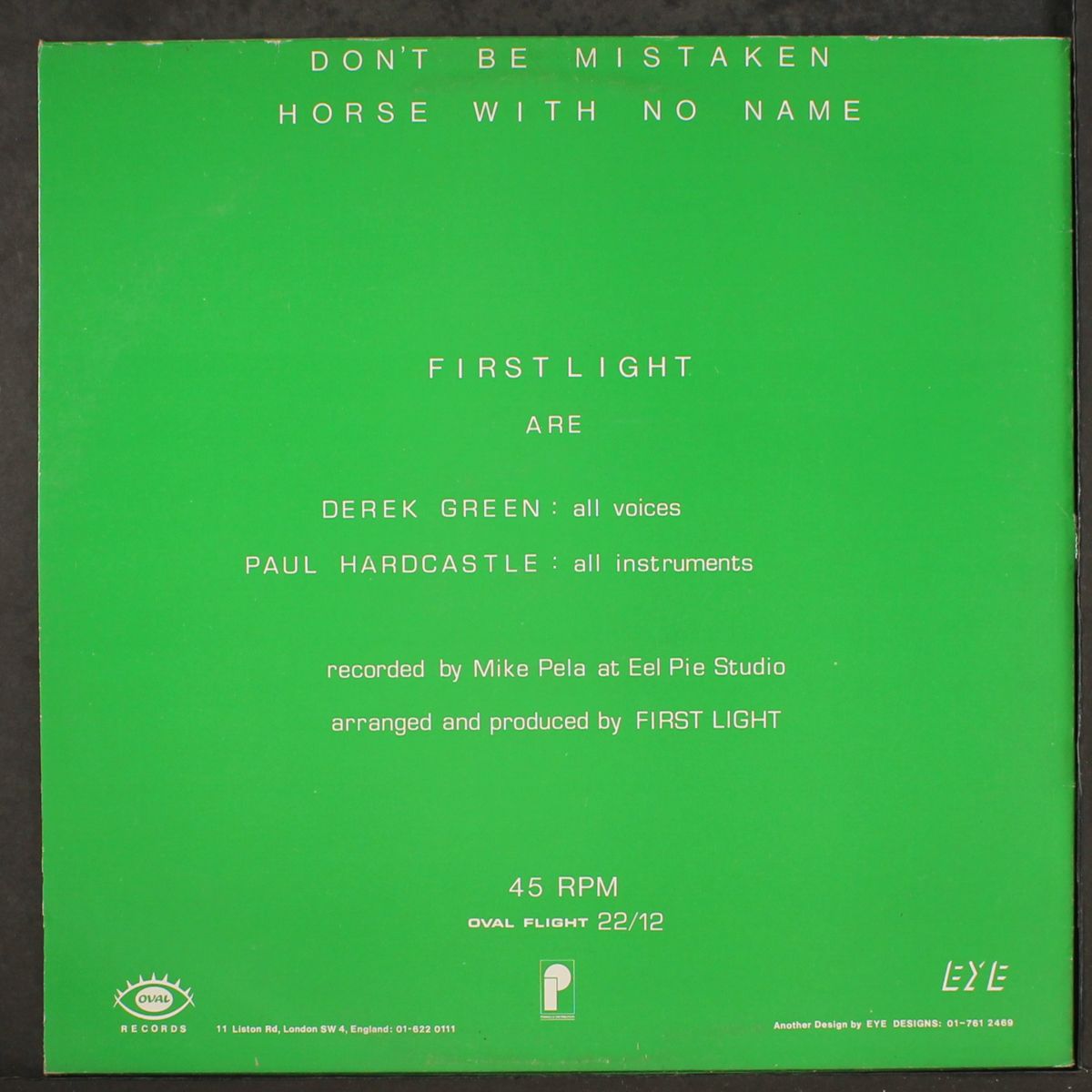 don't be mistaken by FIRST LIGHT