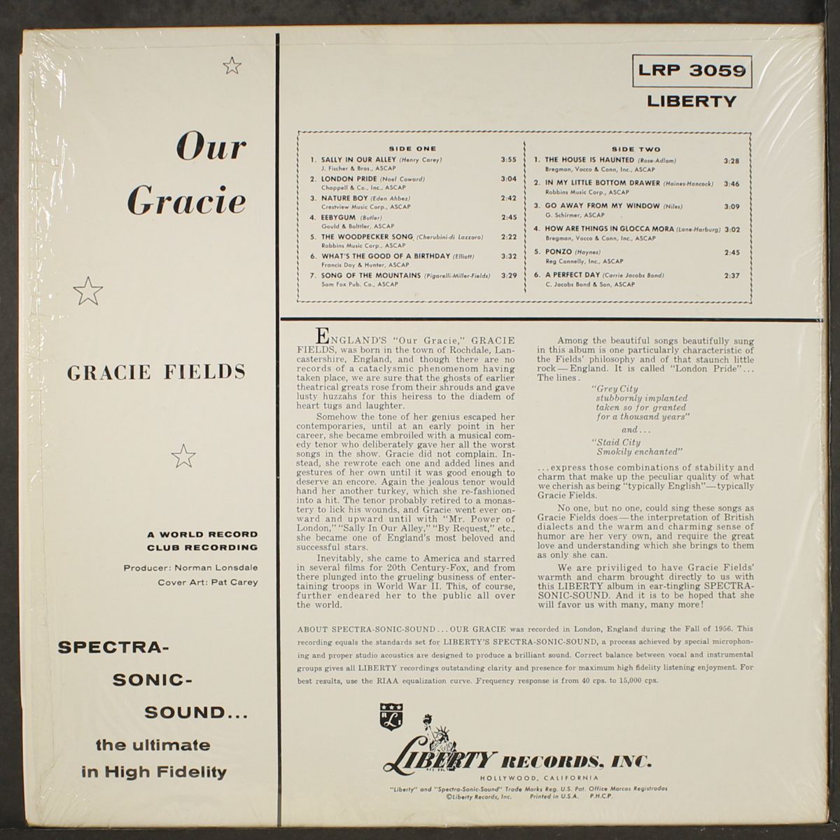 our gracie by GRACIE FIELDS