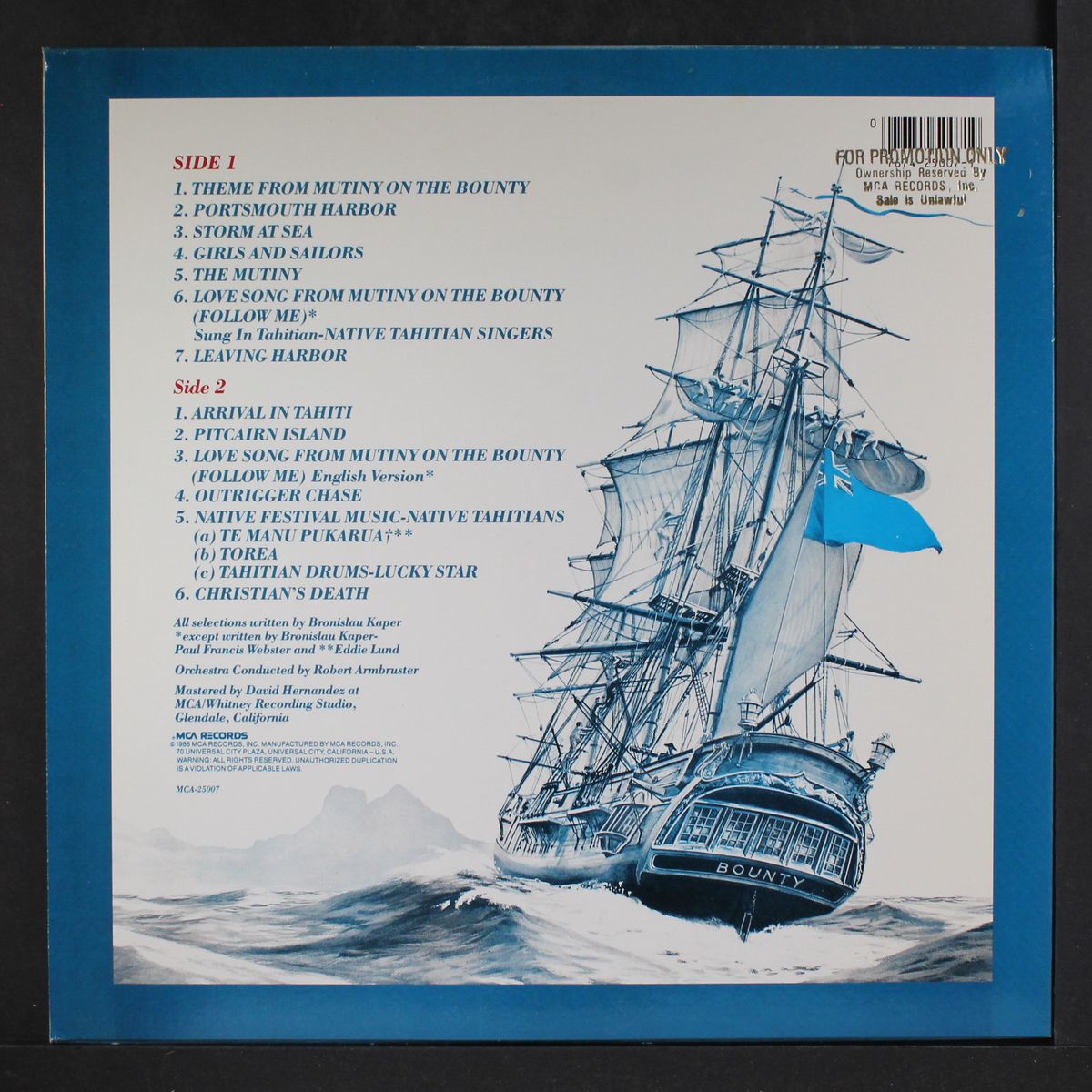 mutiny on the bounty by SOUNDTRACK