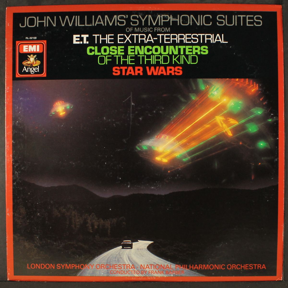 symphonic suites of music from e.t., etc. by JOHN WILLIAMS
