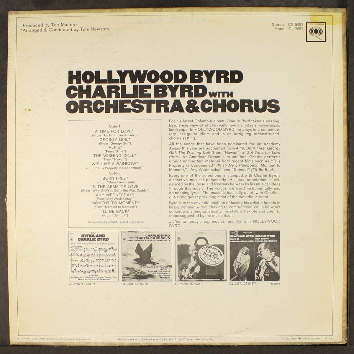 hollywood byrd by CHARLIE BYRD