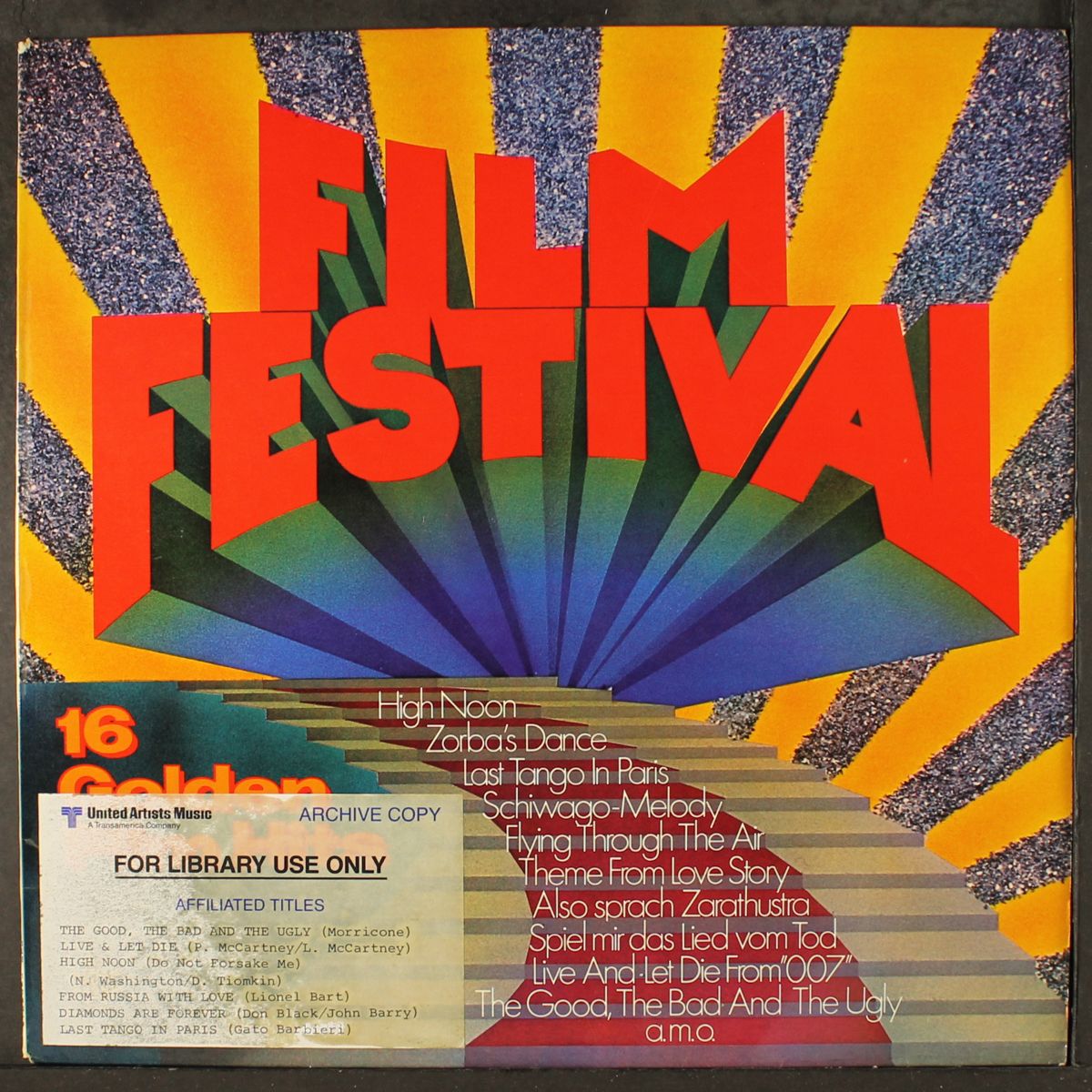 film festival - 16 golden film hits by VARIOUS