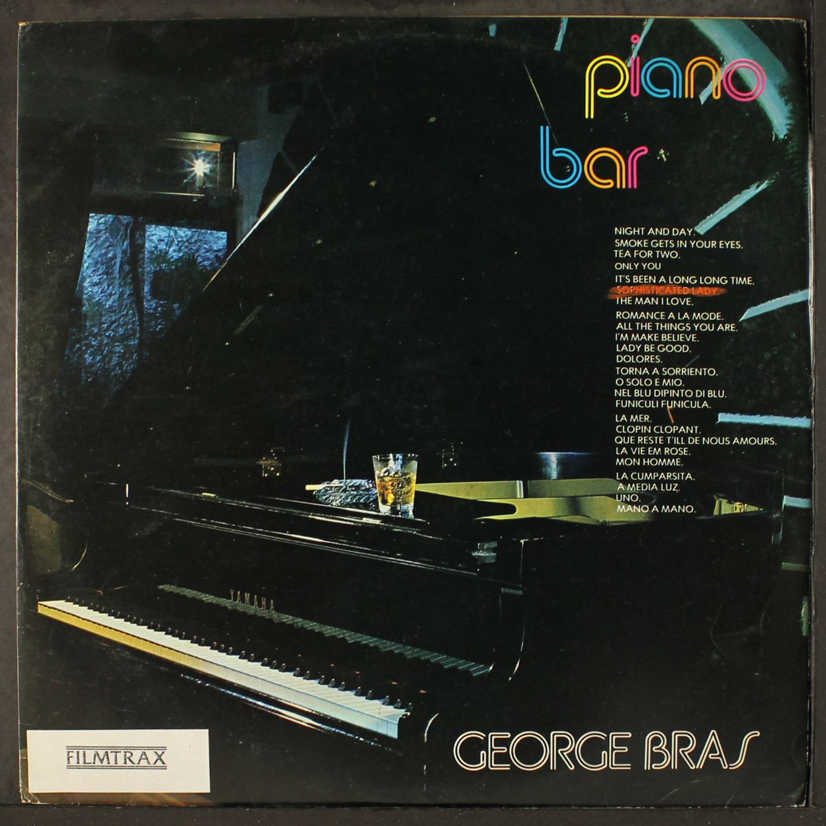 piano bar by GEORGE BRASS