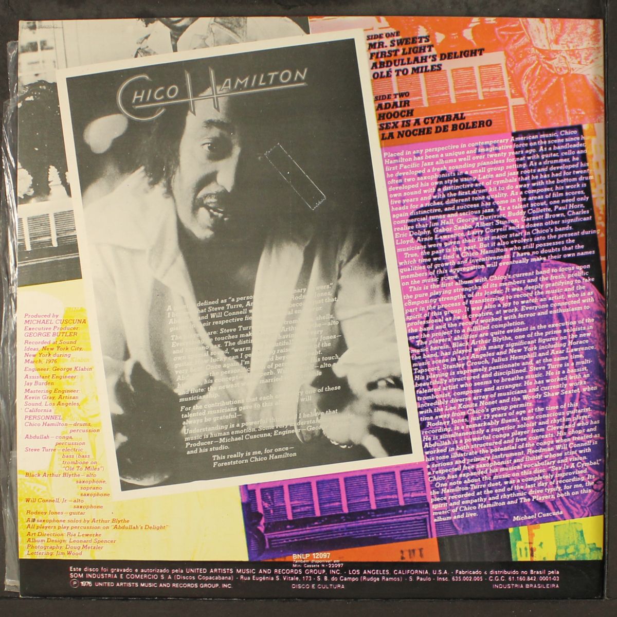 and the players by CHICO HAMILTON
