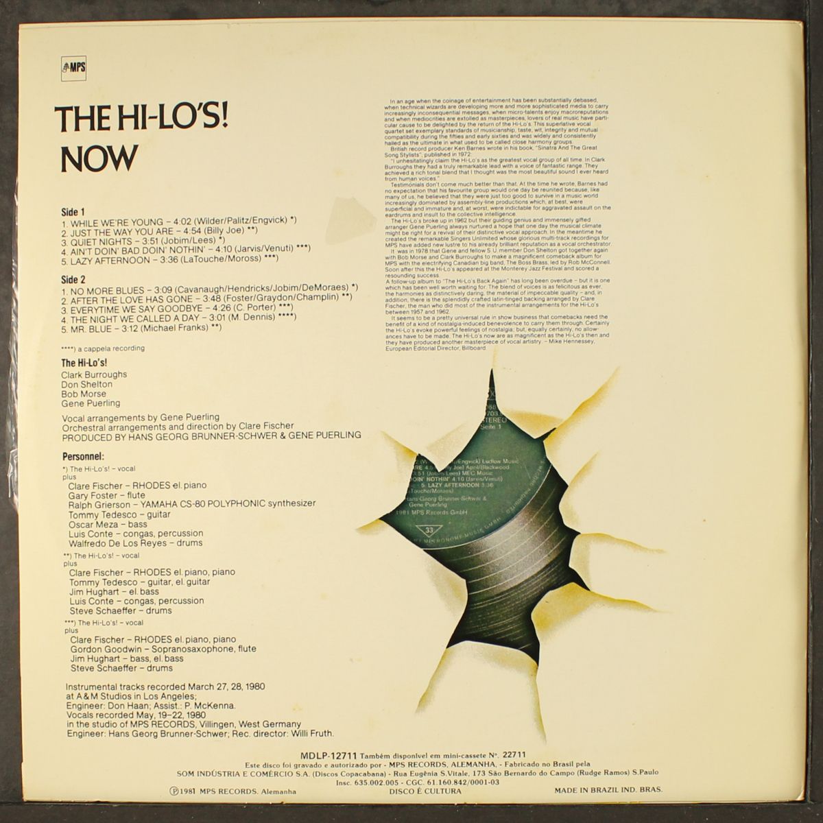 now by HI-LO'S
