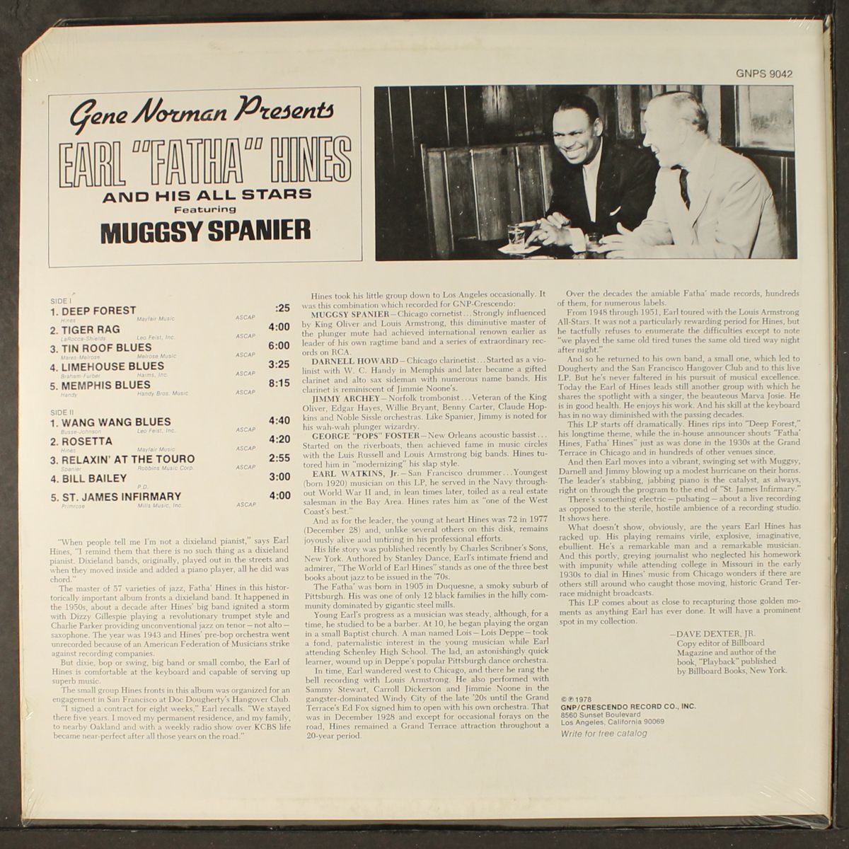 & his all stars feat. muggsy spanier by EARL "FATHA" HINES