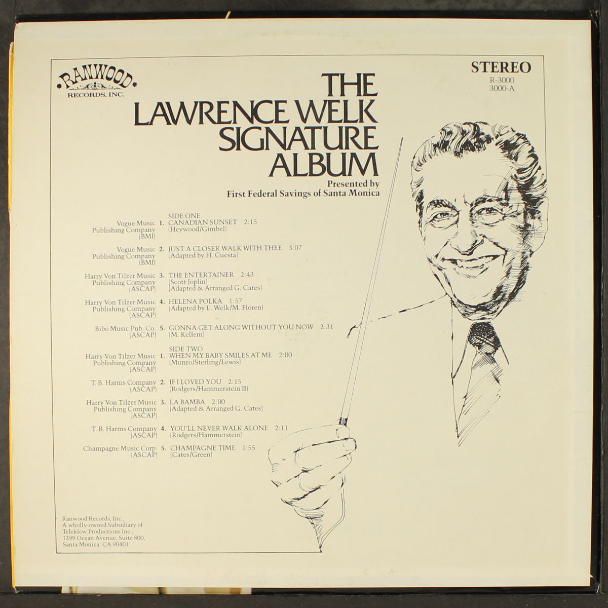 signature album by LAWRENCE WELK