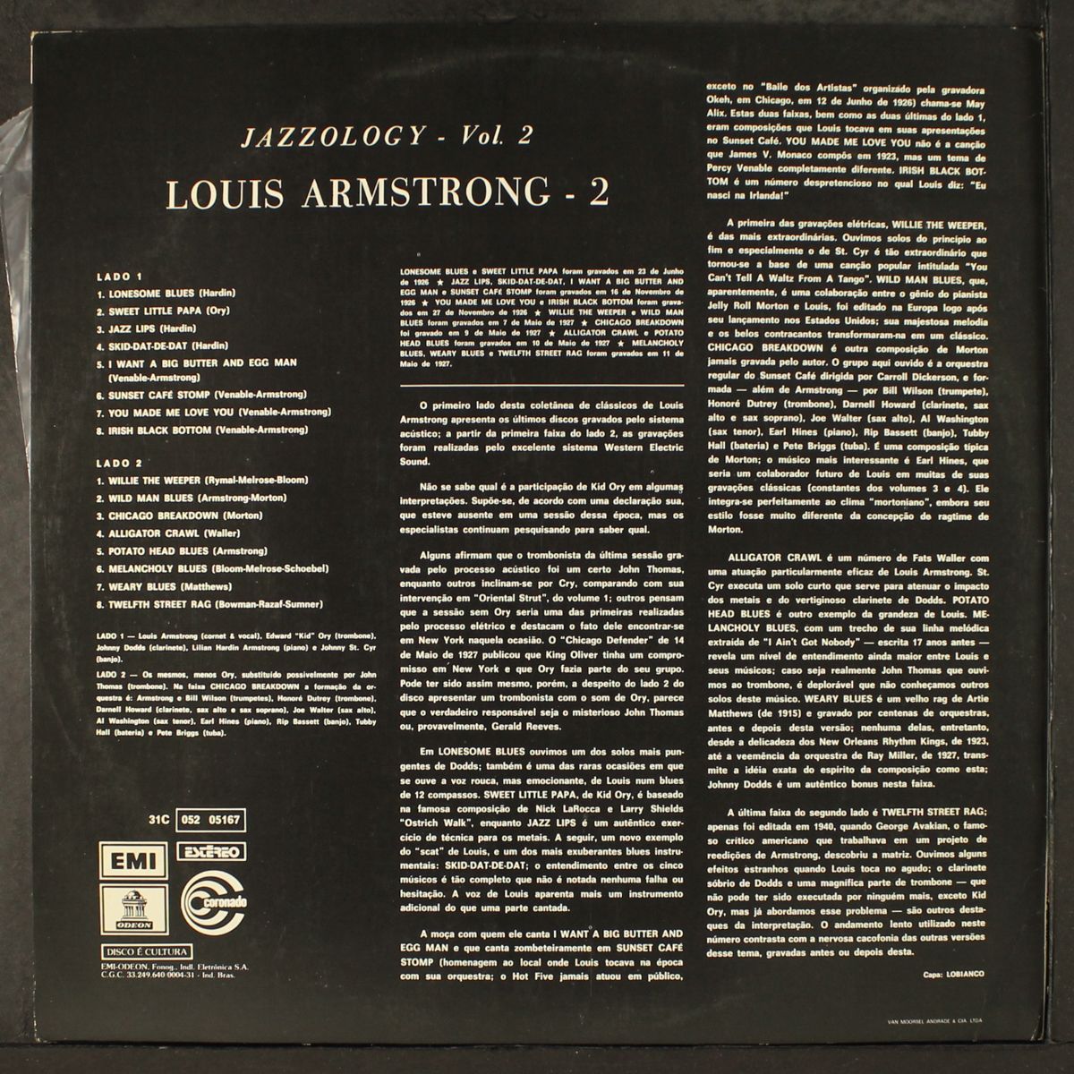 jazzology vol. 2 by LOUIS ARMSTRONG