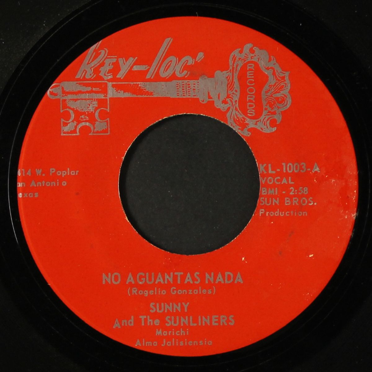 no aguantas nada / no te chifles by SUNNY & THE SUNLINERS