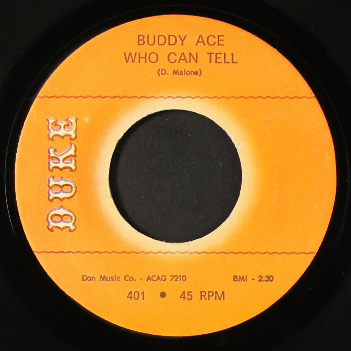 baby please don't go / who can tell by BUDDY ACE