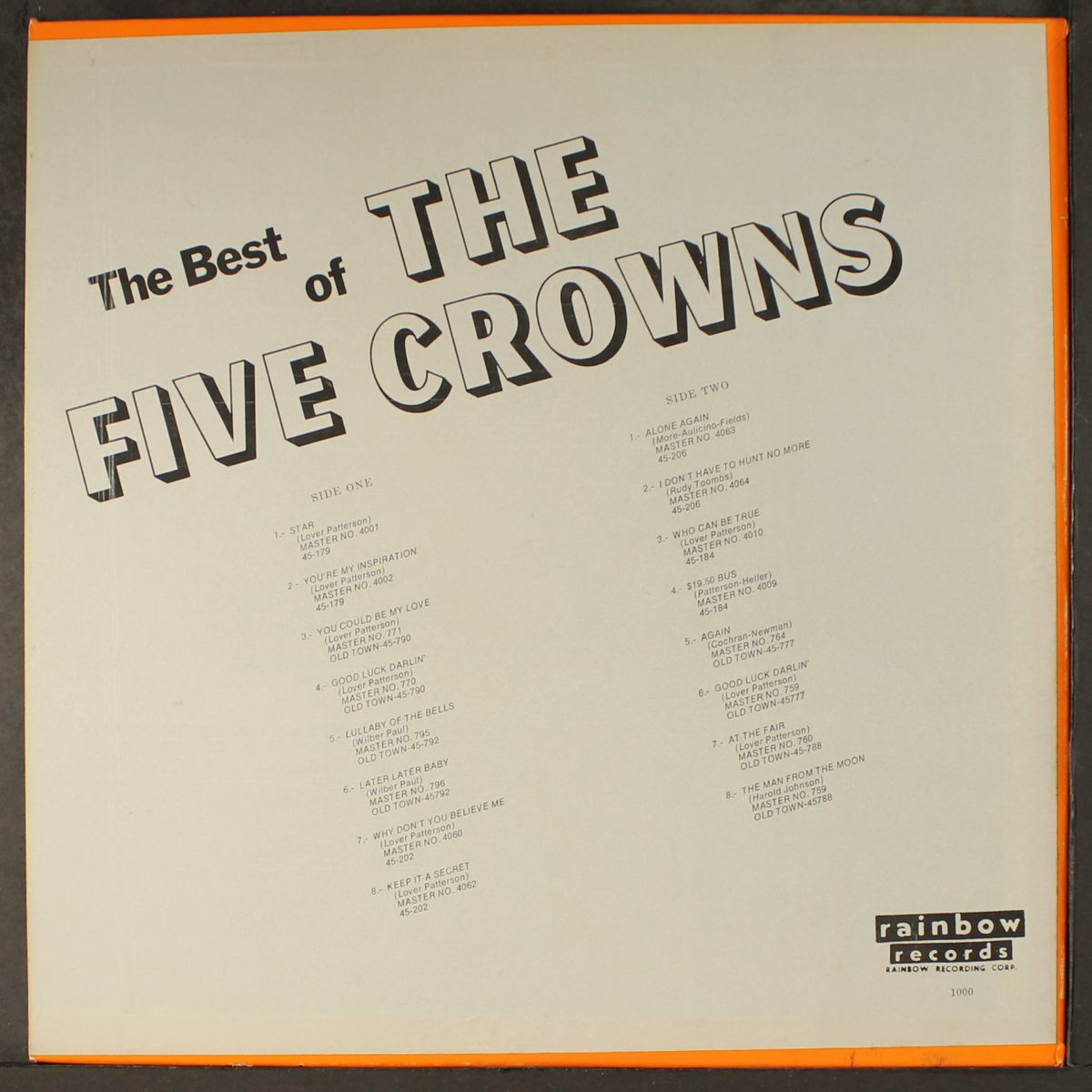 best of by FIVE CROWNS
