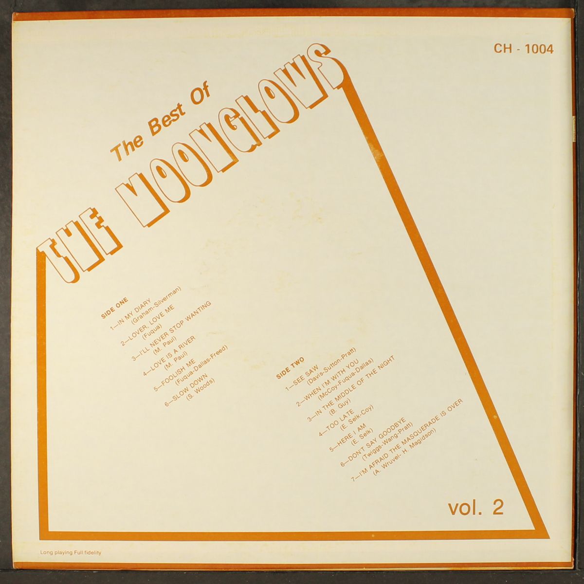 best of, vol. 2 by MOONGLOWS