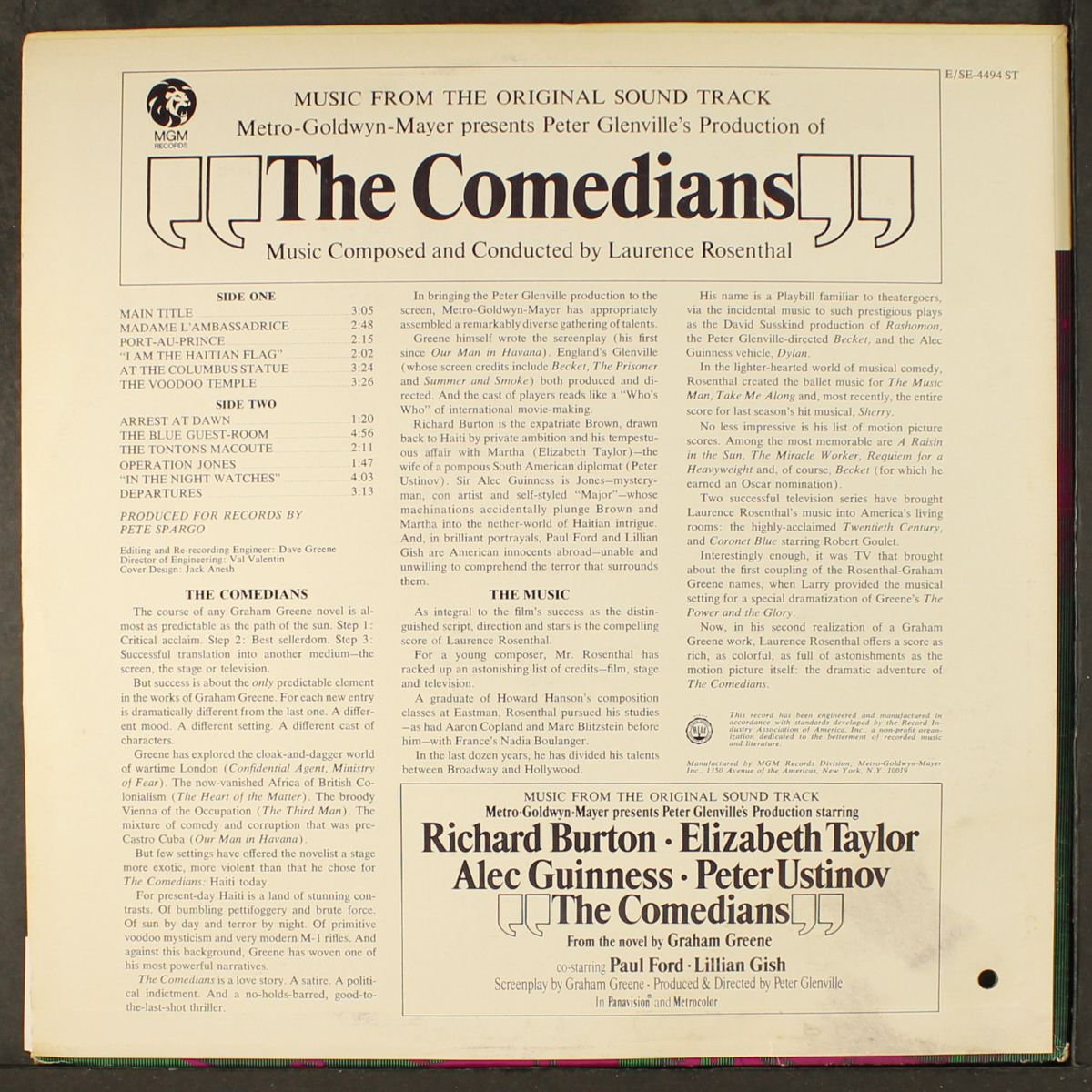 the comedians by SOUNDTRACK