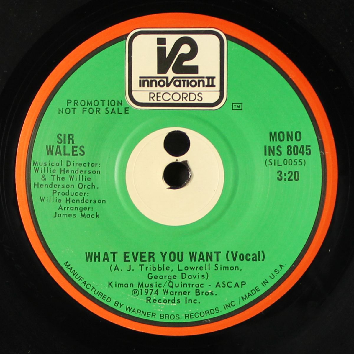 what ever you want / mono by SIR WALES WALLACE
