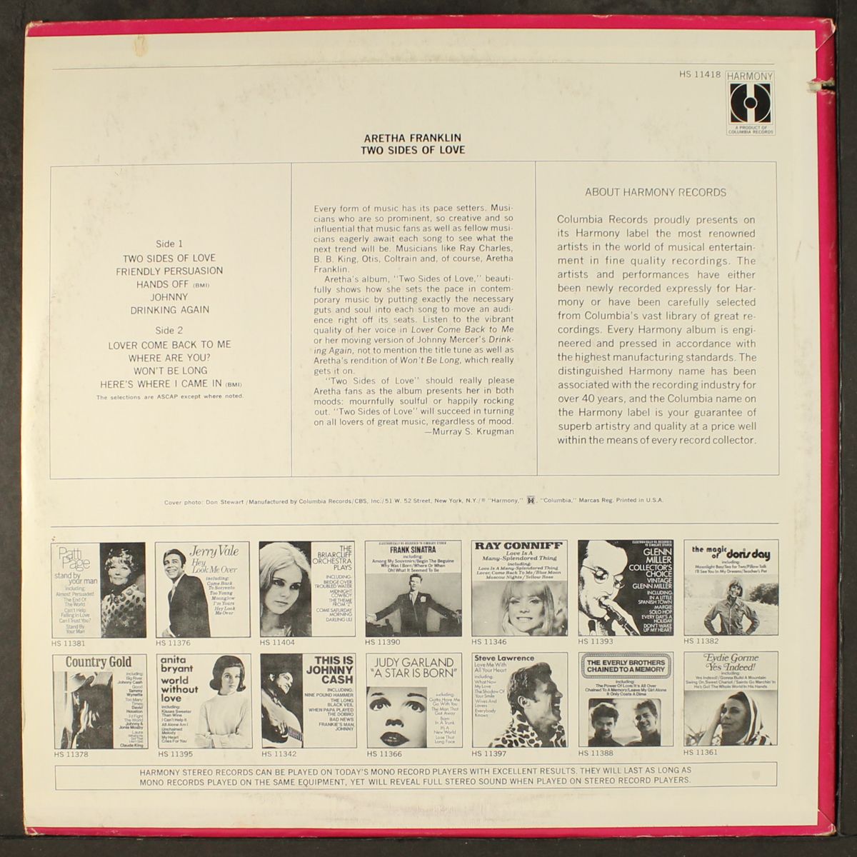 two sides of love by ARETHA FRANKLIN