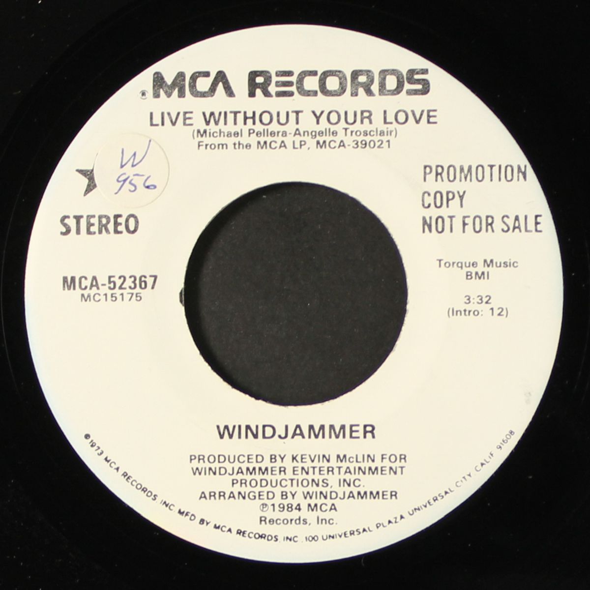 live without your love / same by WINDJAMMER