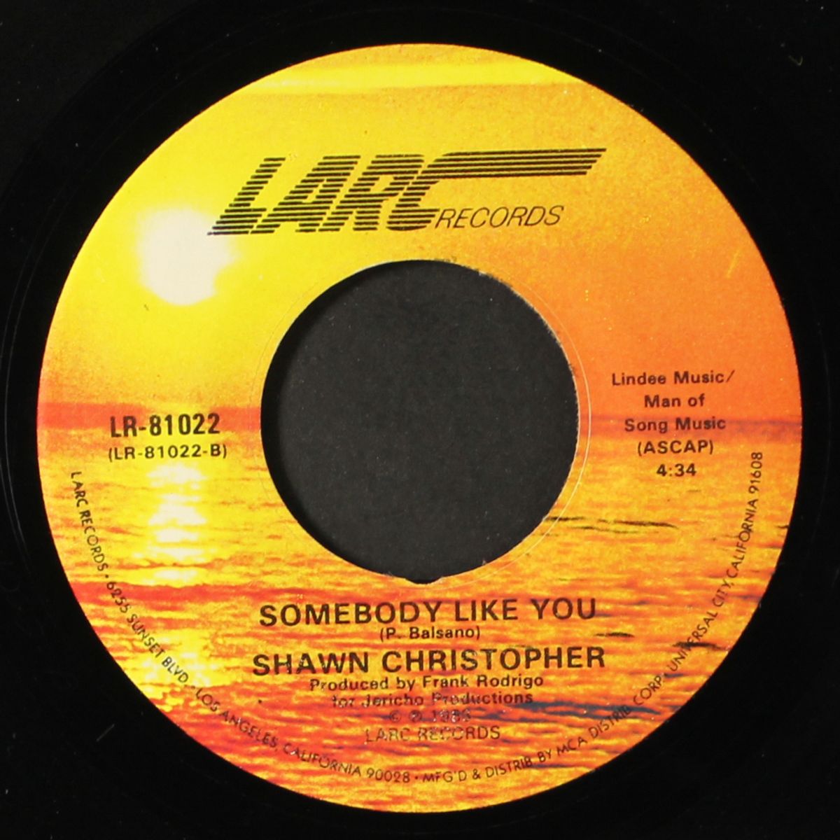 say it again / somebody like you by SHAWN CHRISTOPHER