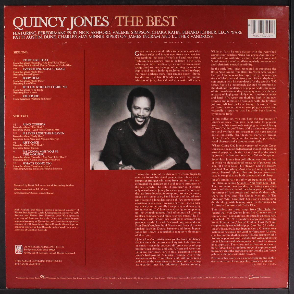 the best by QUINCY JONES