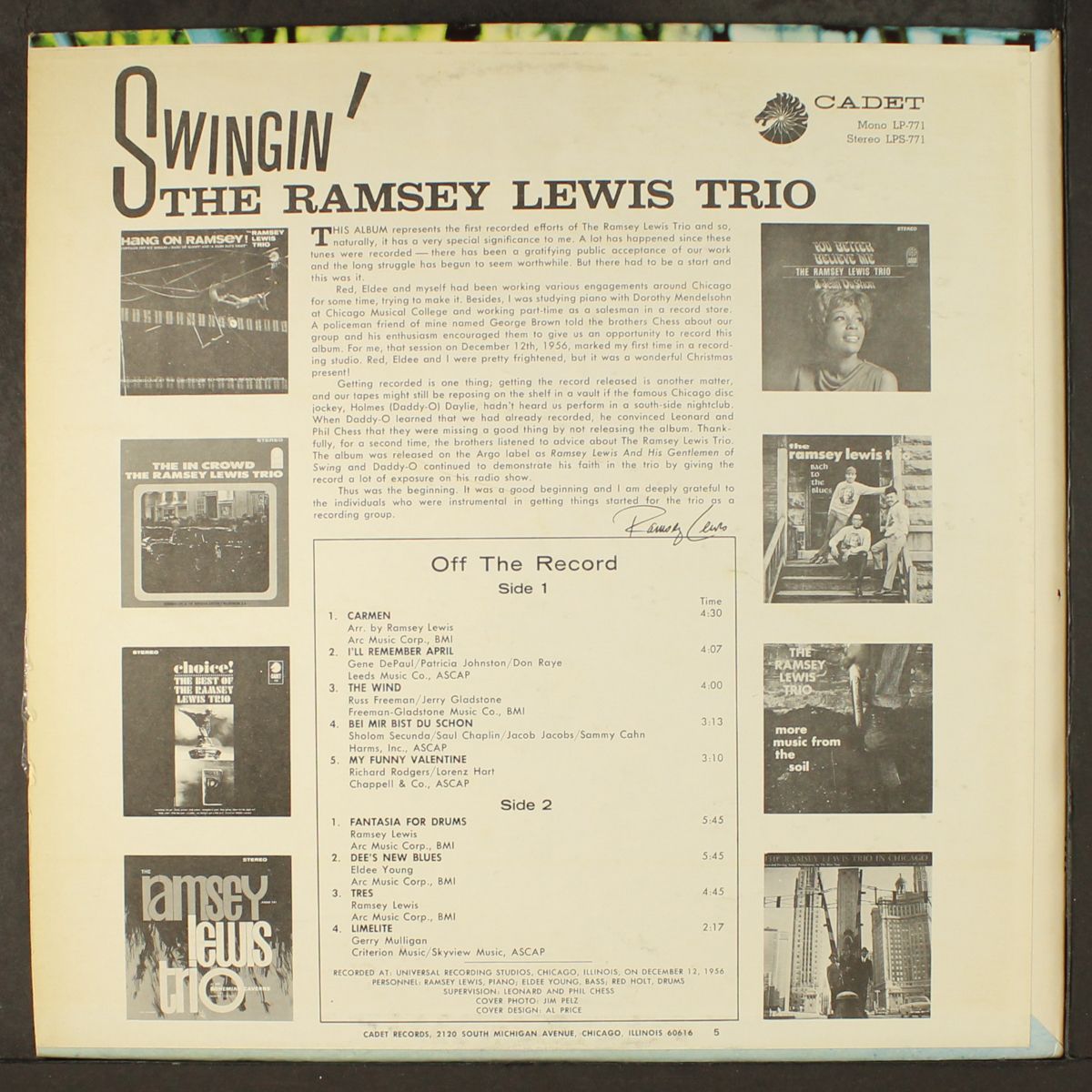 swingin' by RAMSEY LEWIS