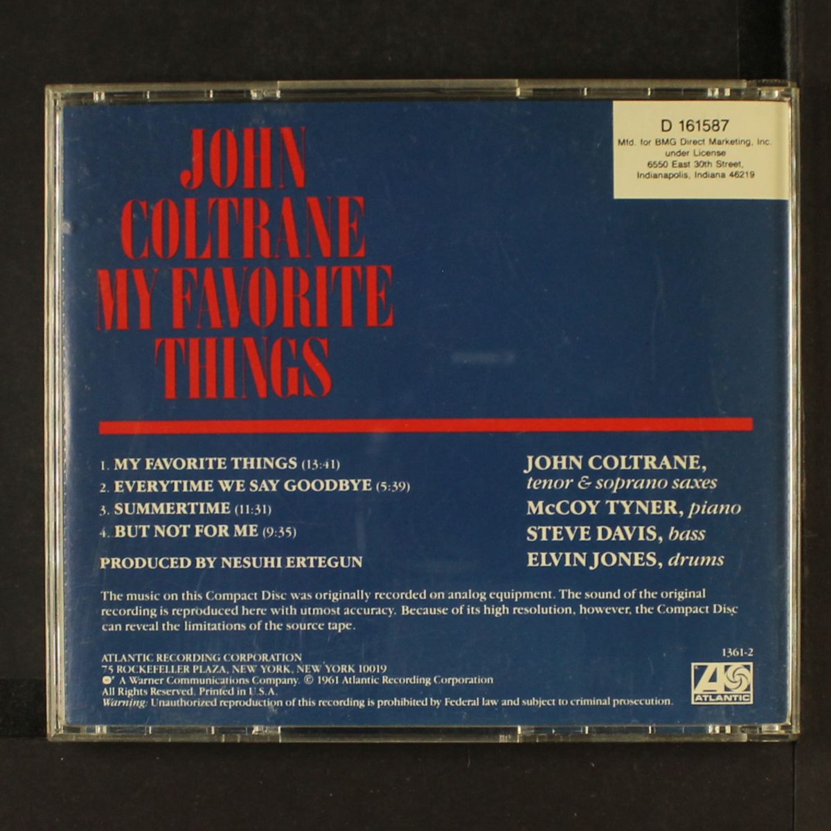 my favorite things by JOHN COLTRANE