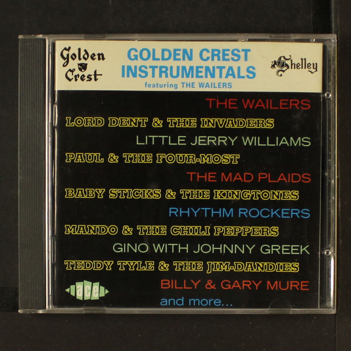 golden crest instrumentals featuring the wailers by VARIOUS