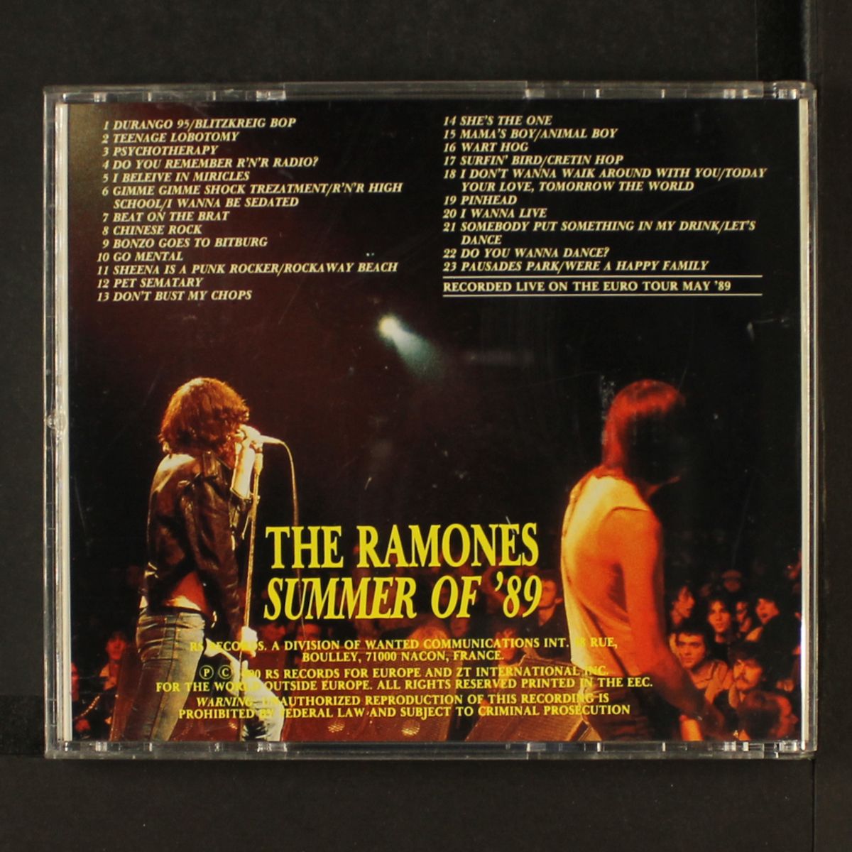 summer of '89 by RAMONES