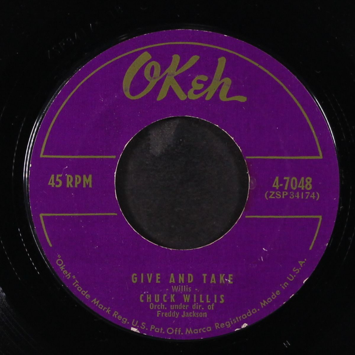 give and take / i've been away too long by CHUCK WILLIS