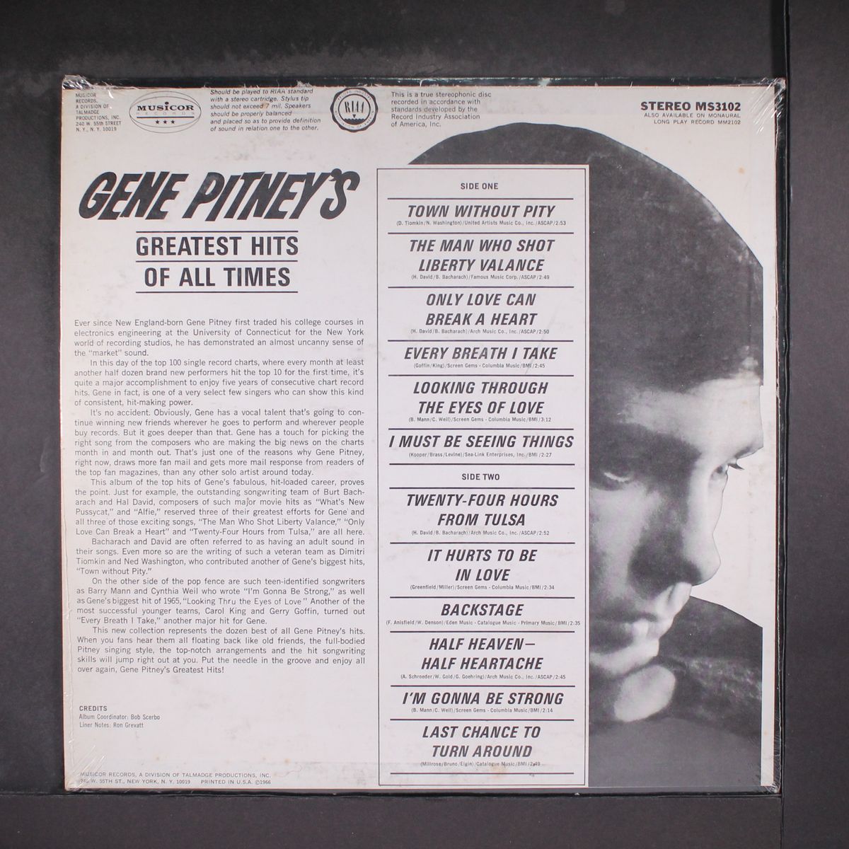 greatest hits of all time by GENE PITNEY